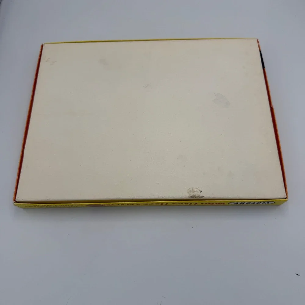 Victory Who Lives Here Vintage 1977 Plywood Play Tray Farm Puzzle England